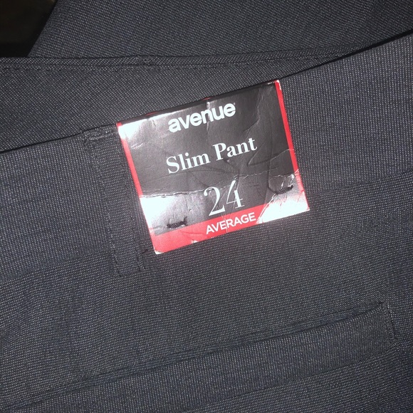 Avenue slim pants gray size 24 - Picture 4 of 5